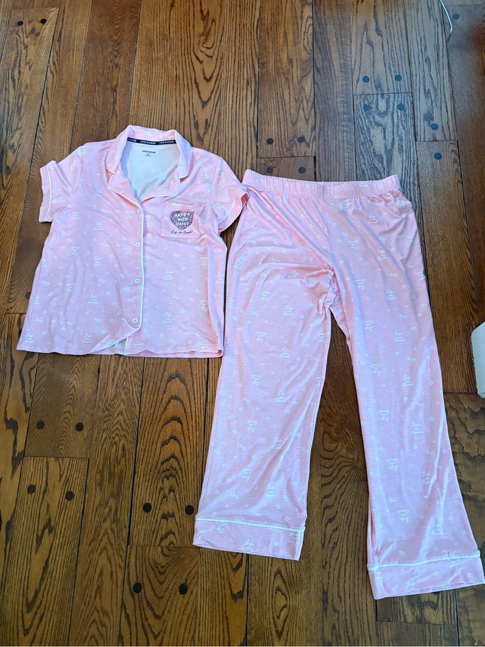 Life is Good pajamas - Have a nice Daisy